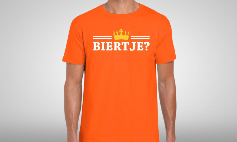 Oranje biershirt